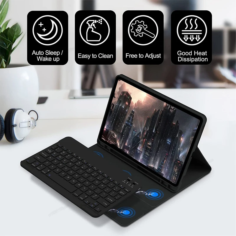 Keyboard Tablet Case for 2025  - огляд і ціна Samsung Tablet Keyboard Accessories