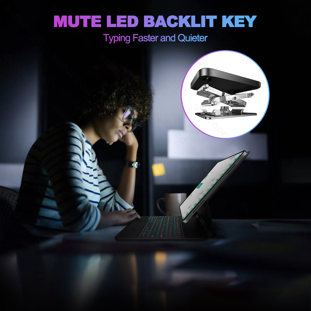 GOOJODOQ Magic Keyboard for iP - огляд і ціна Tablet Accessories Choice Store