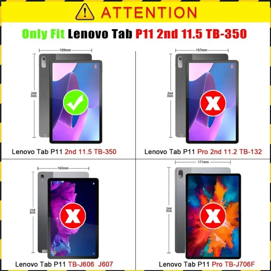 Coque For Lenovo Tab P11 2nd G - огляд і ціна Tablet Cover Accessories