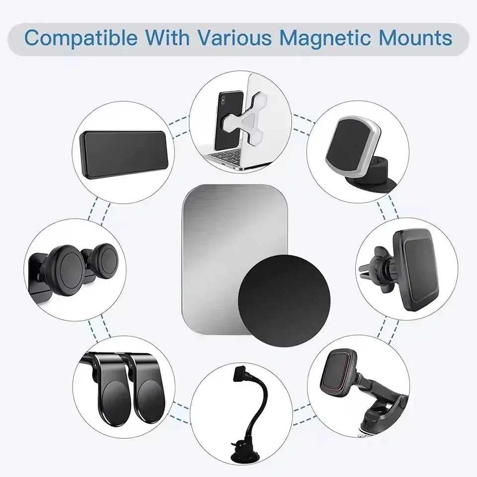 5/10pcs Magnetic Metal Plate D - огляд і ціна Tablet Phone Accessories