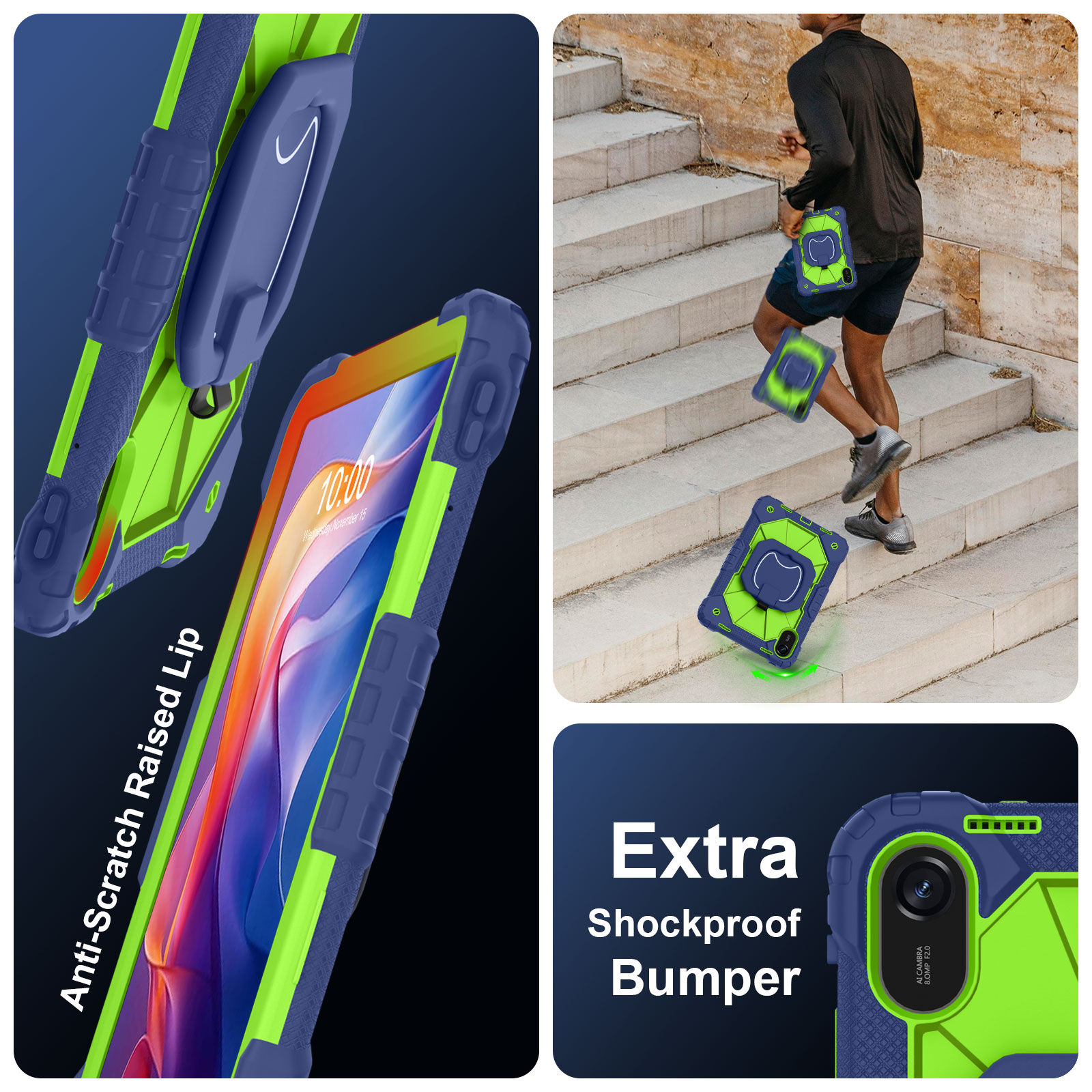 Kids Armor Shockproof For Xiao - огляд і ціна Poco Tablet Accessories