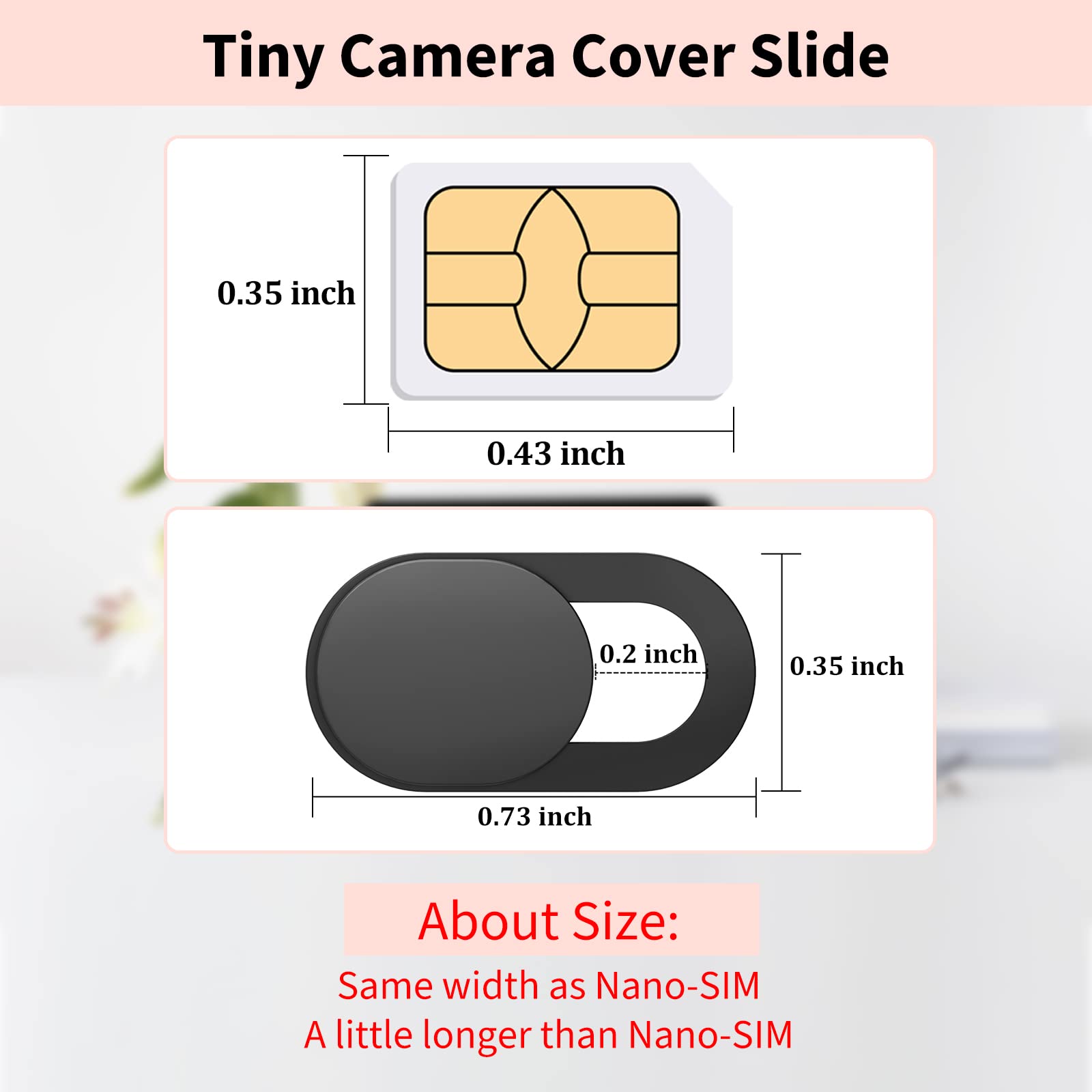 Ultra-Thin Webcam Cover Slide  - огляд і ціна Tablet Cover Accessories