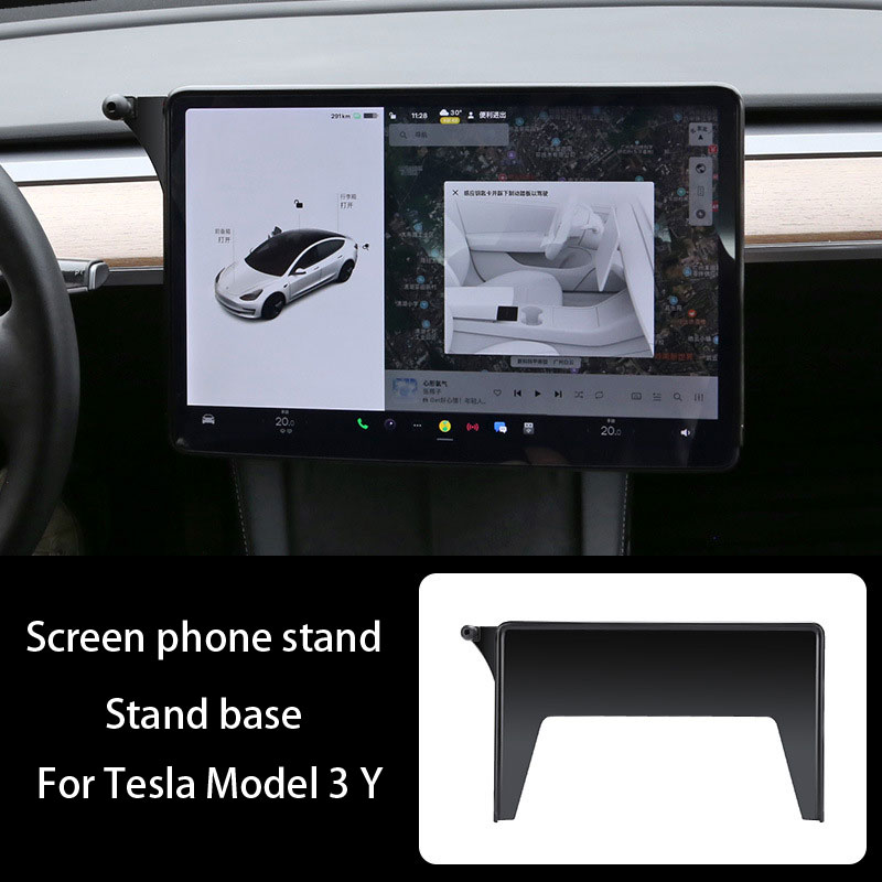 Screen Phone stand base For Te - огляд і ціна Tesla Tablet Accessories