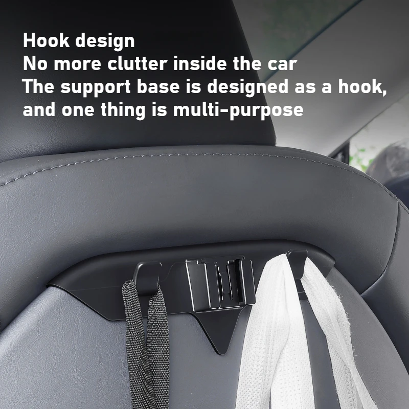 Car Seat Back Hooks for Tesla  - огляд і ціна Tesla Tablet Accessories