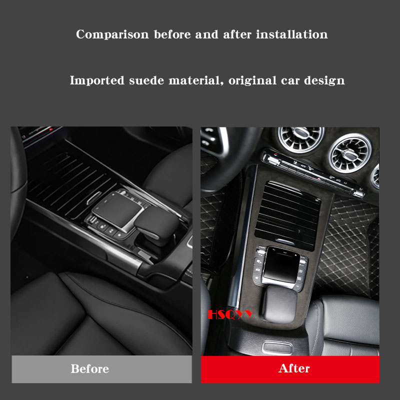 Car Center Console Suede Style - огляд і ціна Tesla Tablet Accessories