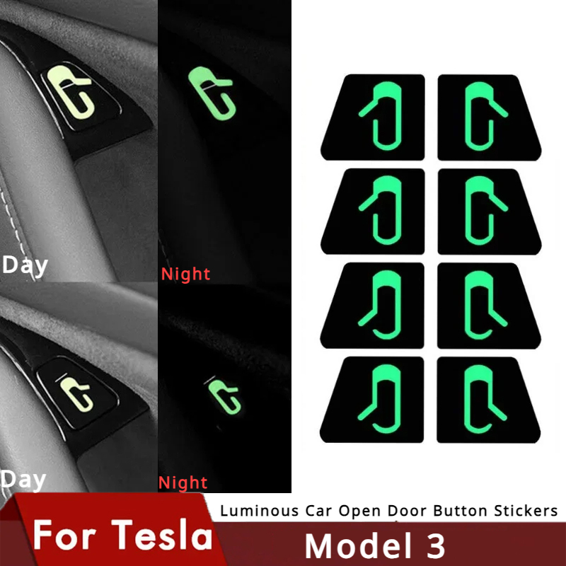 Luminous Car Open Door Button  - огляд і ціна Tesla Tablet Accessories