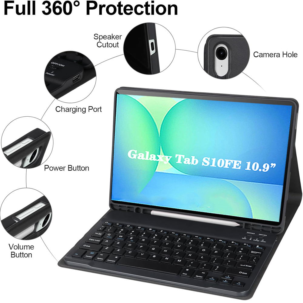 Case for Samsung Galaxy Tab S1 - огляд і ціна Samsung Tablet Keyboard Accessories