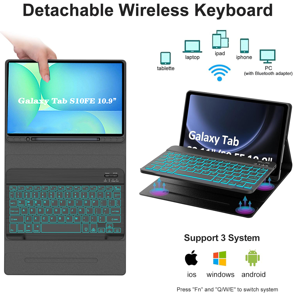 Case for Samsung Galaxy Tab S1 - огляд і ціна Samsung Tablet Keyboard Accessories