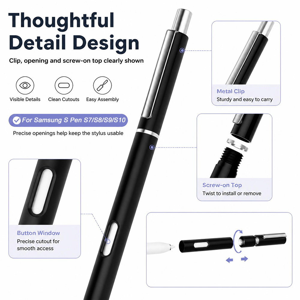 New Pencil Case S Pen For Sams - огляд і ціна Samsung Tablet S10 Accessories
