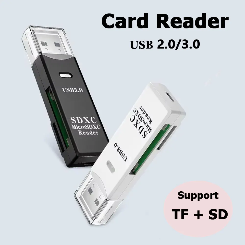 2-in-1 Card Reader USB 3.0/2.0 - огляд і ціна Tablet Reading Accessories