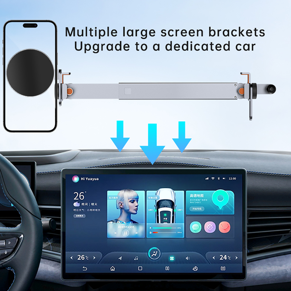 Dual Magsafe Car Screen Phone  - огляд і ціна Tesla Tablet Accessories