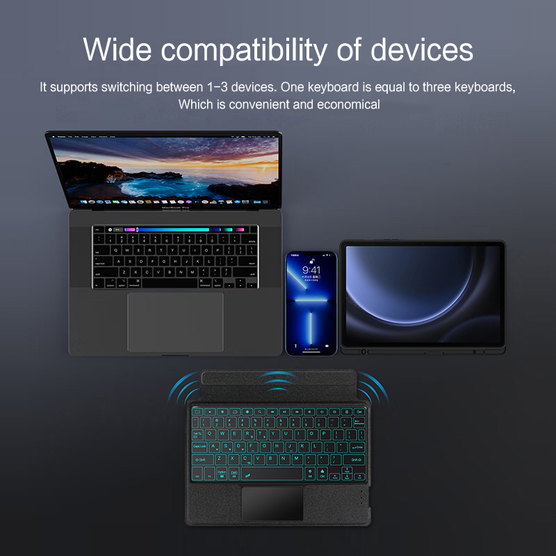 Magic Keyboard Case For Samsun - огляд і ціна Samsung Tablet Keyboard Accessories