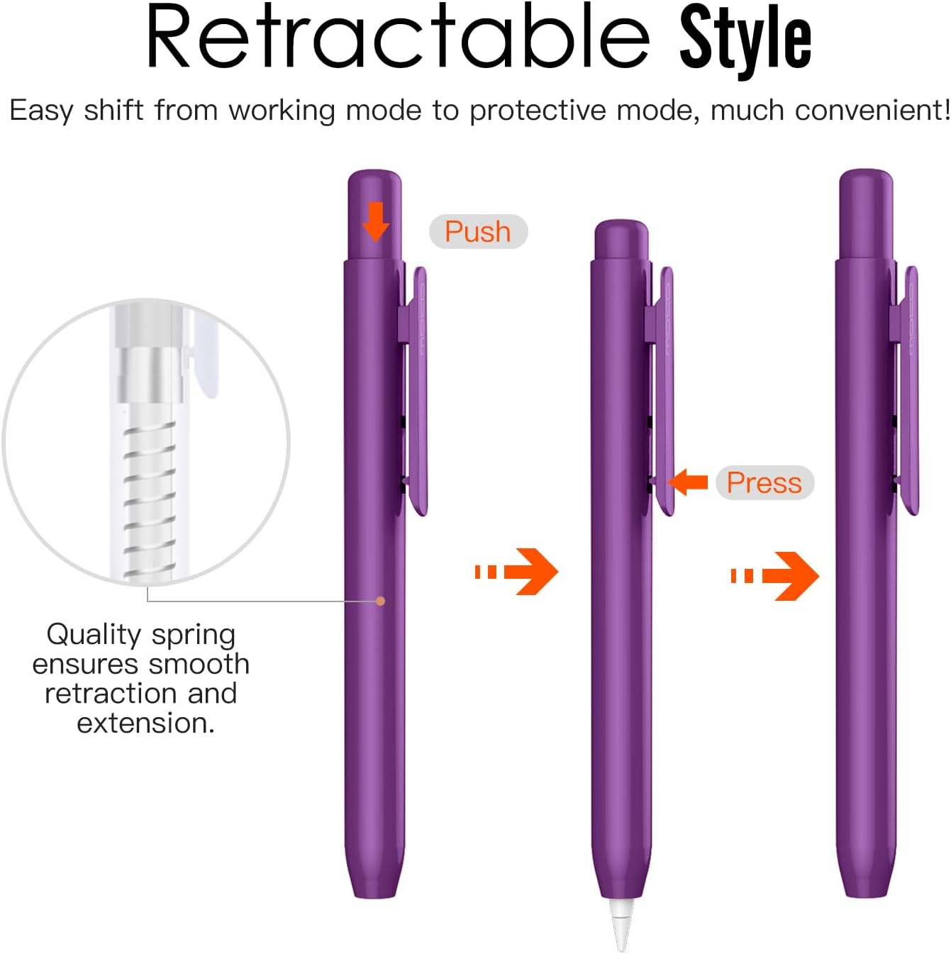 MoKo Holder Case for Apple Pen - огляд і ціна Tablet Pencil Accessories