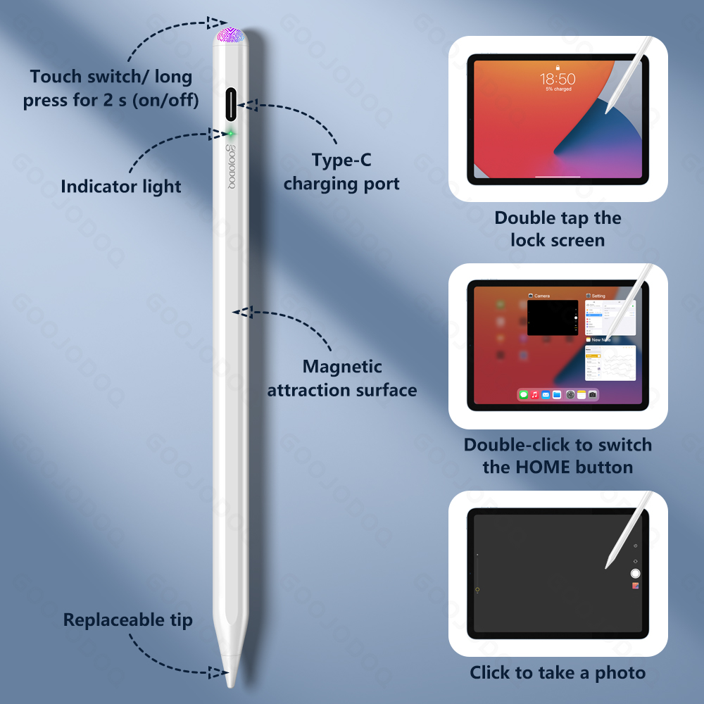 For Apple Pencil 2 1 For iPad  - огляд і ціна Tablet Accessories Choice Store