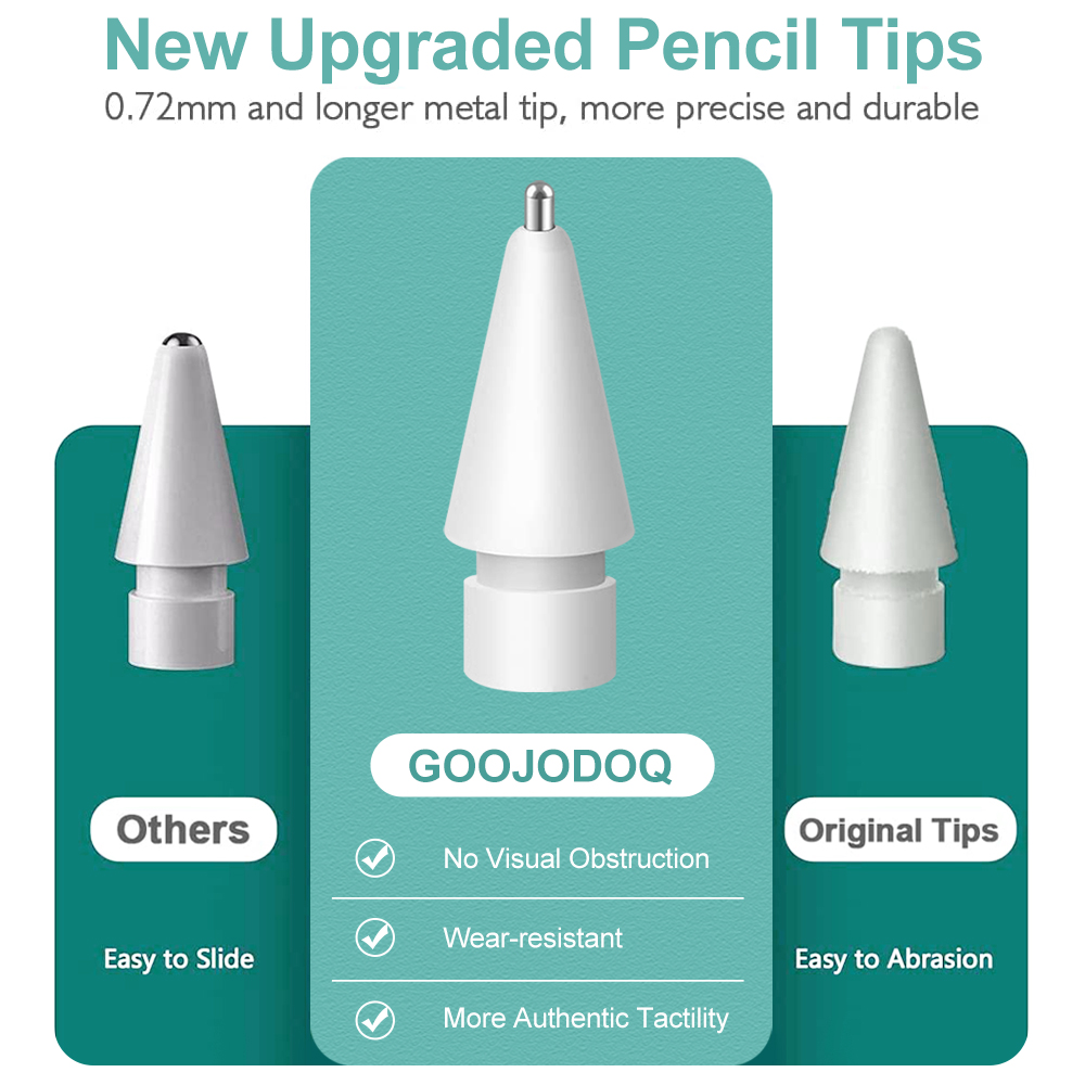 애플펜슬 펜촉 for Apple Pencil Nib T - огляд і ціна Tablet Pencil Accessories