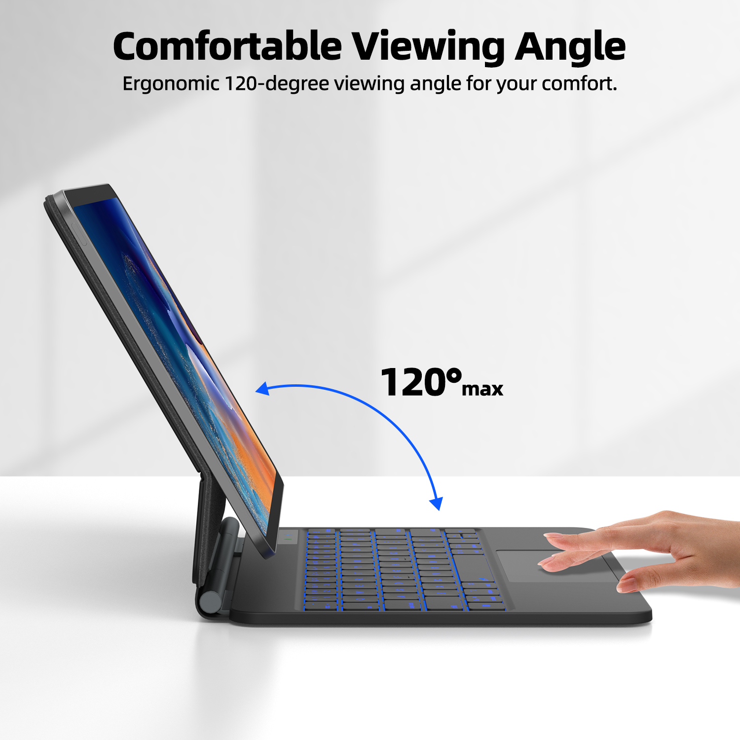 Smart Pogo Pin Keyboard case f - огляд і ціна Tablet Accessories Choice Store