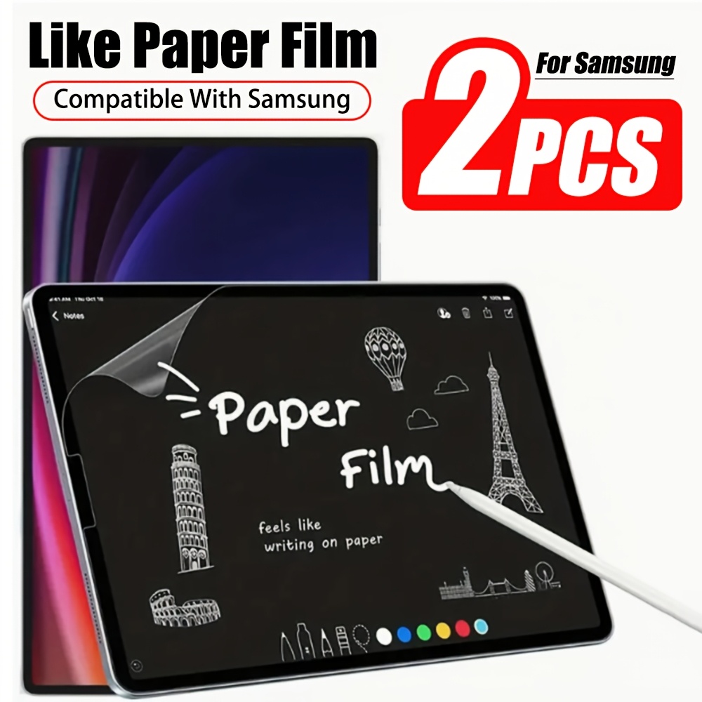 2Pcs Protective Paper Film For - огляд і ціна Samsung Tablet S10 Accessories