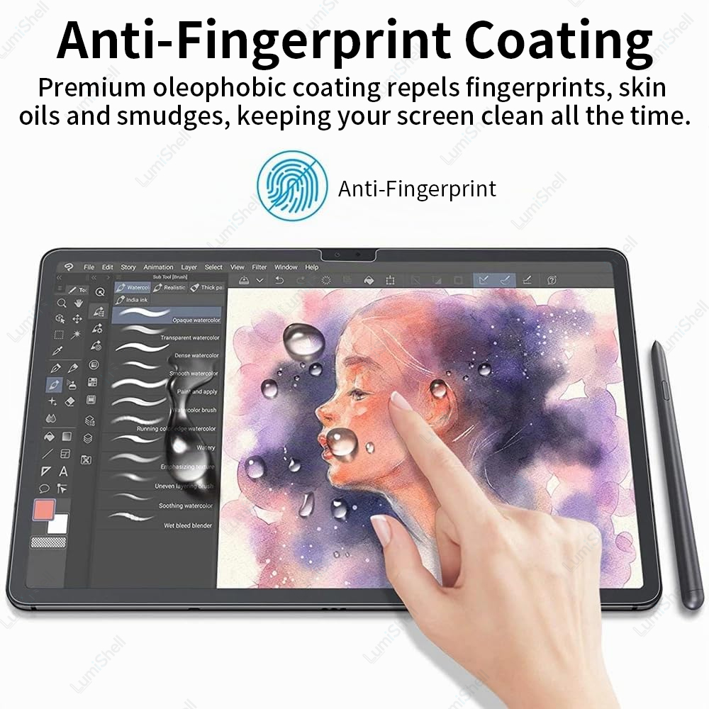 2PCS Paper Feel Screen Protect - огляд і ціна Samsung Tablet S10 Accessories