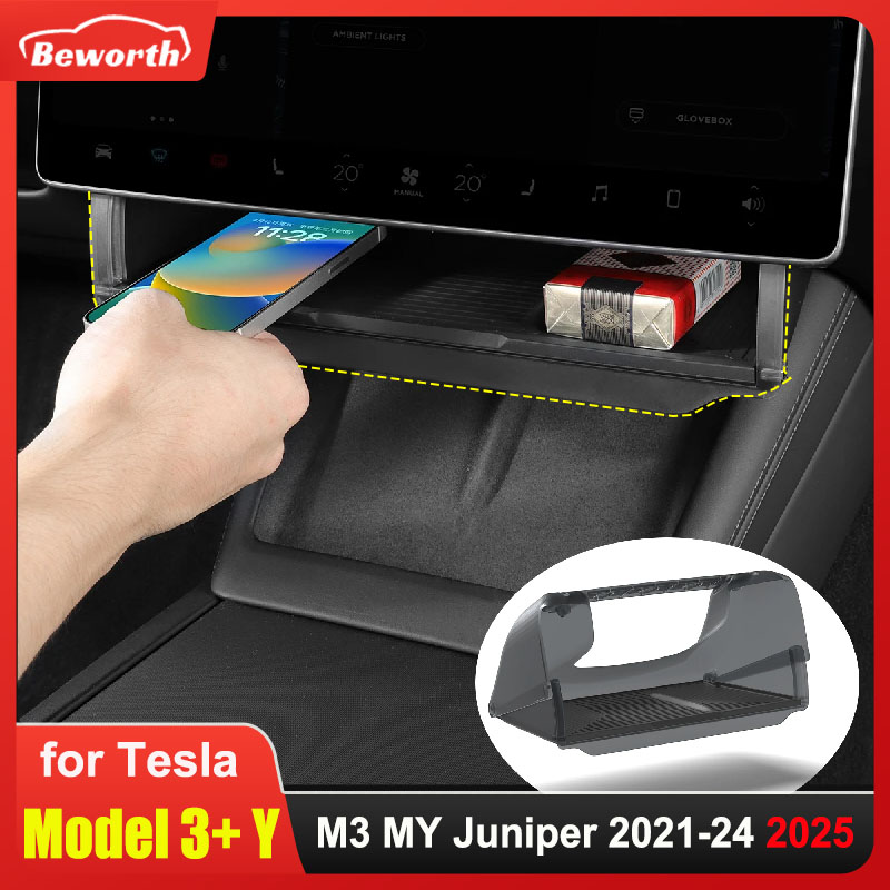 For Tesla Model Y Juniper 2025 - огляд і ціна Tesla Tablet Accessories