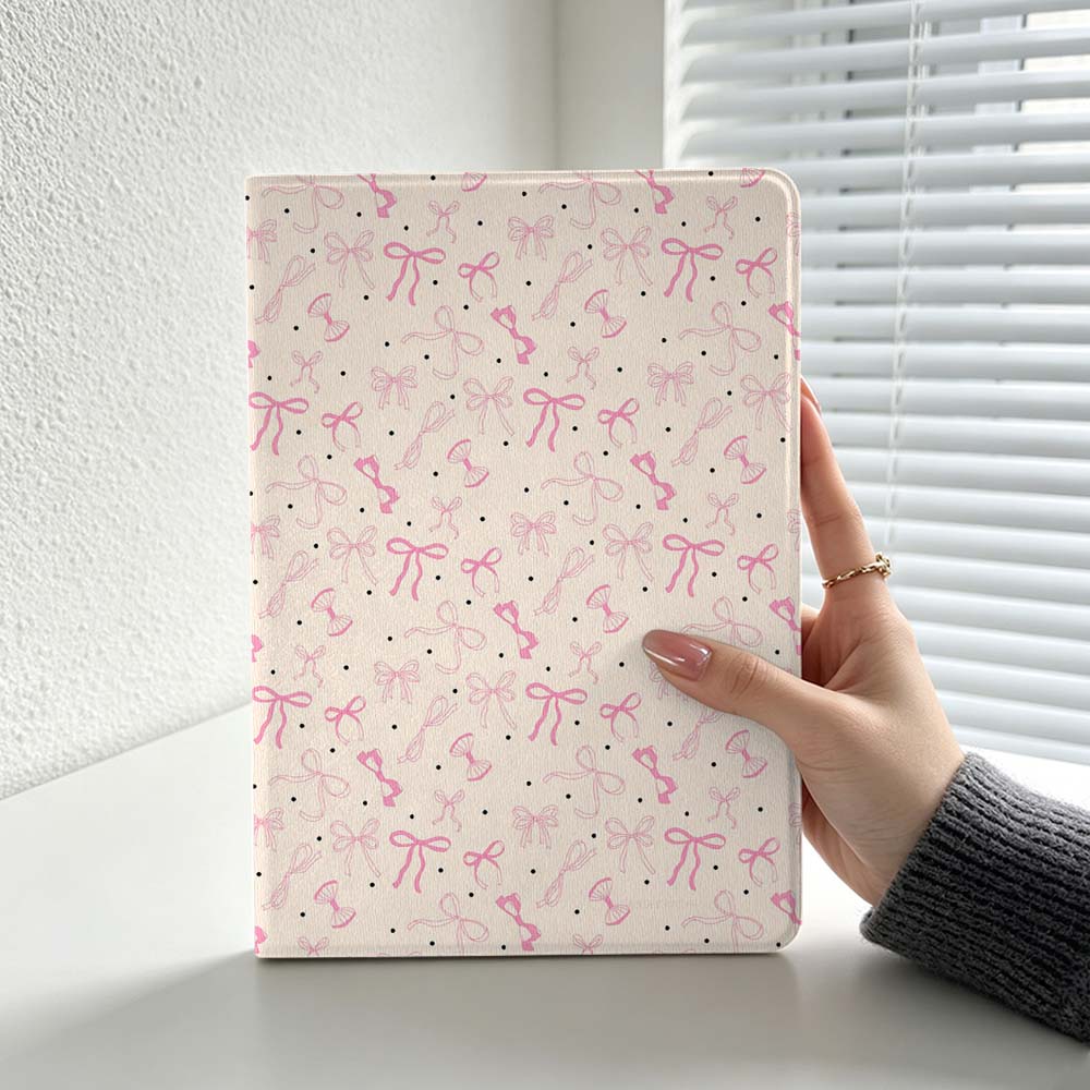 Minimalist Pink Bow Pattern Fo - огляд і ціна Lenovo Tablet M10 Accessories