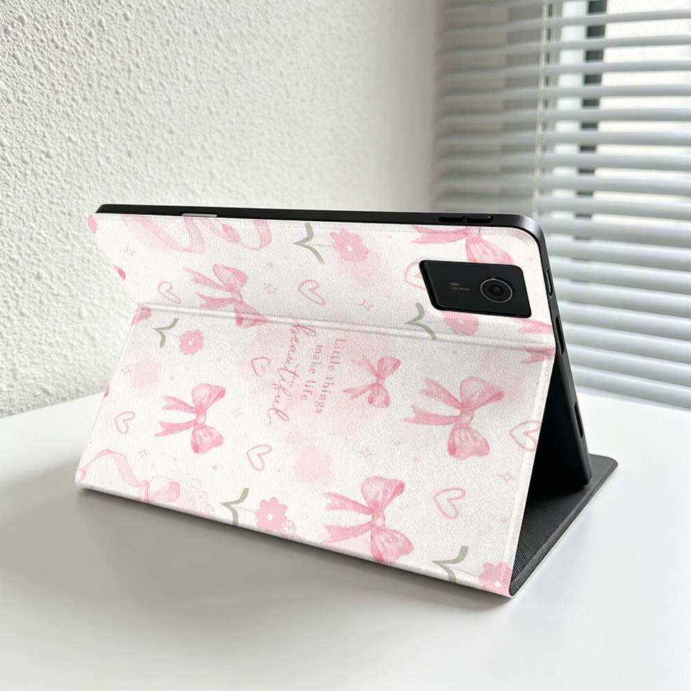 Minimalist Pink Bow Pattern Fo - огляд і ціна Lenovo Tablet M10 Accessories